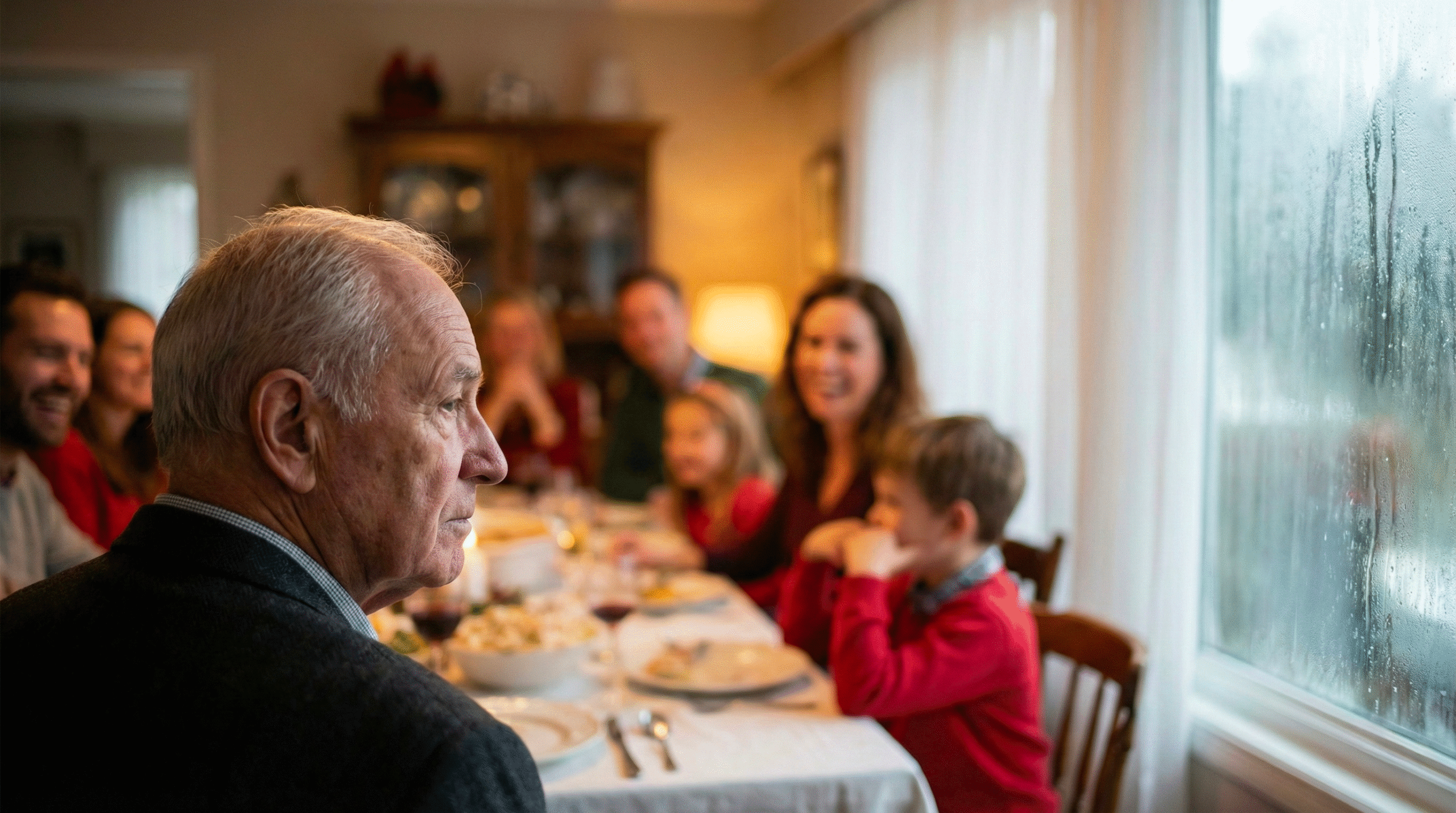 Perte auditive et isolement social lors des fêtes de fin d'année